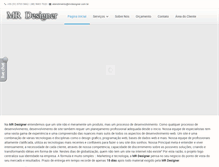 Tablet Screenshot of mrdesigner.com.br